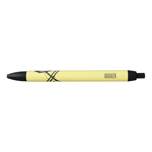 Cartoon-Abbildung mit Tastatur Kugelschreiber (Vorderseite)