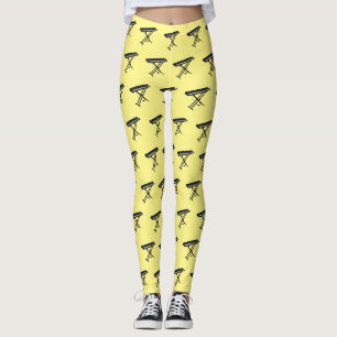 Cartoon-Abbildung mit Tastatur Leggings