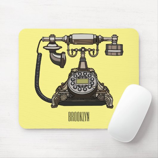 Cartoon-Abbildung Mousepad (Mit Mouse)