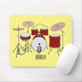 Cartoon-Abbildung Mousepad (Mit Mouse)