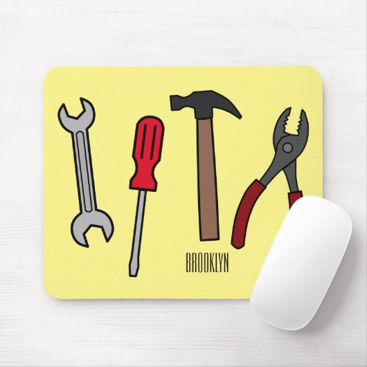 Cartoon-Abbildung Mousepad (Mit Mouse)