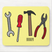 Cartoon-Abbildung Mousepad (Vorne)