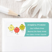 Cartoon-Abbildung niedlicher Kirschtomaten (Insitu)