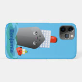 Cartoon-Abbildung niedlicher Seefrachtschlepper Case-Mate iPhone Hülle (Rückseite (Horizontal))