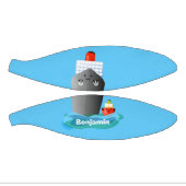 Cartoon-Abbildung niedlicher Seefrachtschlepper Mini Basketball (Panele)