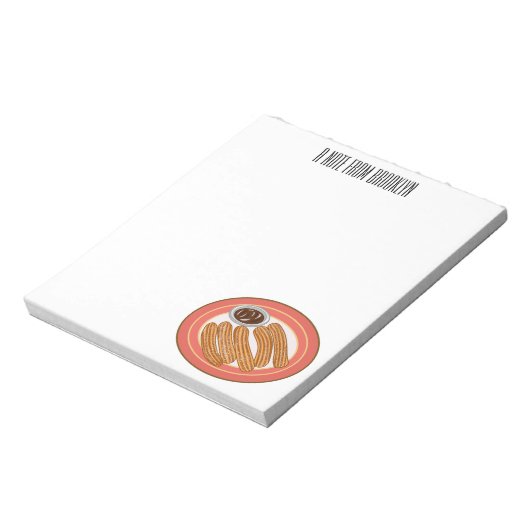 Cartoon-Abbildung Notizblock (Rotiert)