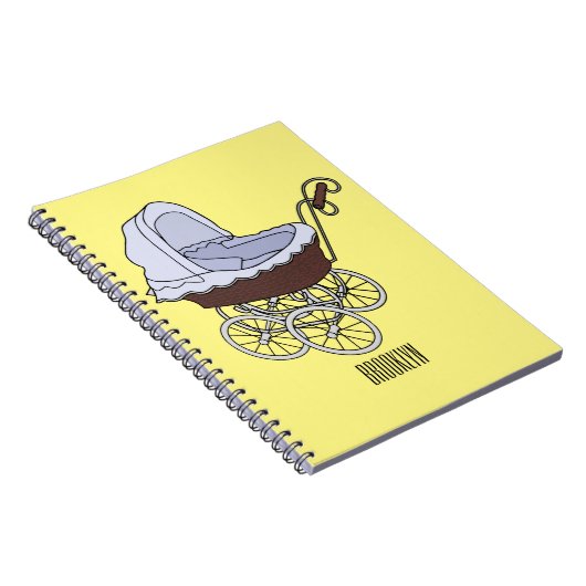 Cartoon-Abbildung Notizblock (Rechte Seite)