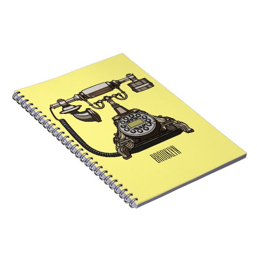 Cartoon-Abbildung Notizblock (Rechte Seite)