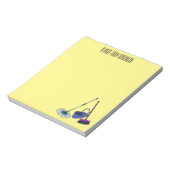 Cartoon-Abbildung Notizblock (Rotiert)