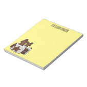 Cartoon-Abbildung Notizblock (Rotiert)