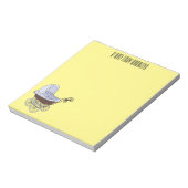 Cartoon-Abbildung Notizblock (Rotiert)