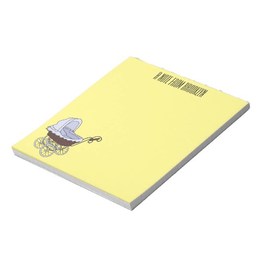 Cartoon-Abbildung Notizblock (Rotiert)