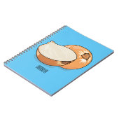 Cartoon-Abbildung Notizblock (Linke Seite)