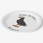 Cartoon-Abbildung Pappteller (Schrägansicht)