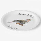 Cartoon-Abbildung Pappteller (Schrägansicht)