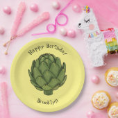 Cartoon-Abbildung Pappteller (Party)