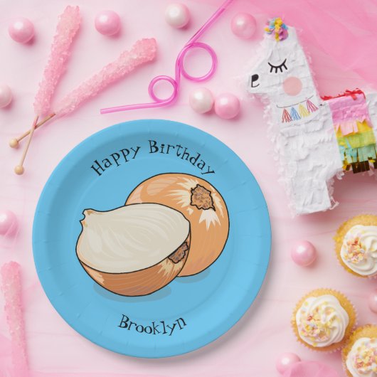 Cartoon-Abbildung Pappteller (Party)