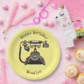 Cartoon-Abbildung Pappteller (Party)