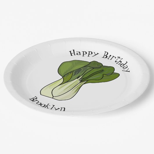 Cartoon-Abbildung Pappteller (Schrägansicht)