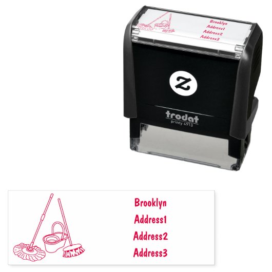 Cartoon-Abbildung Permastempel (Beispiel)