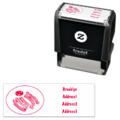 Cartoon-Abbildung Permastempel (Beispiel)