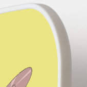 Cartoon-Abbildung Pickleball Schläger (Linke Seite)