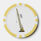 Cartoon-Abbildung Pokerchips (Vorderseite)