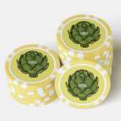 Cartoon-Abbildung Pokerchips (Stapel)