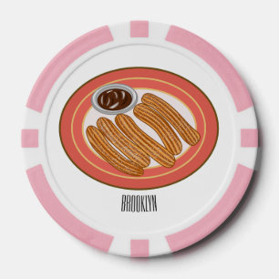 Cartoon-Abbildung Pokerchips