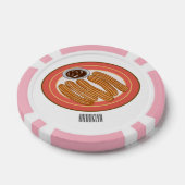 Cartoon-Abbildung Pokerchips (Einzeln)