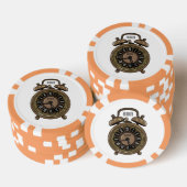 Cartoon-Abbildung Pokerchips (Stapel)