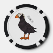 Cartoon-Abbildung Pokerchips (Rückseite)