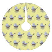 Cartoon-Abbildung Polyester Weihnachtsbaumdecke (Vorderseite)