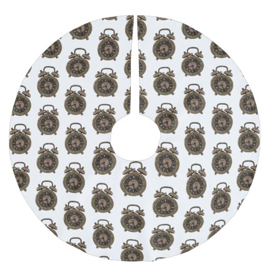 Cartoon-Abbildung Polyester Weihnachtsbaumdecke (Vorderseite)