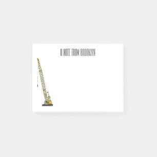 Cartoon-Abbildung Post-it Klebezettel