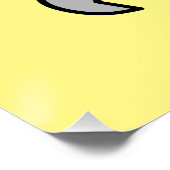 Cartoon-Abbildung Poster (Ecke)