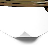 Cartoon-Abbildung Poster (Ecke)