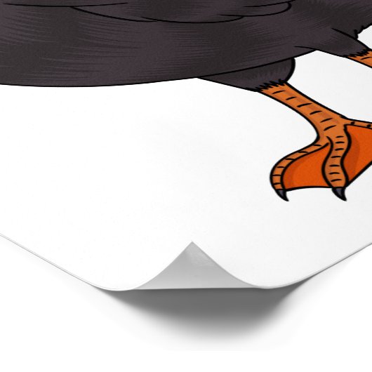 Cartoon-Abbildung Poster (Ecke)