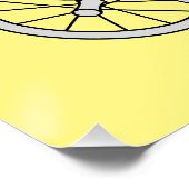 Cartoon-Abbildung Poster (Ecke)