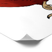 Cartoon-Abbildung Poster (Ecke)