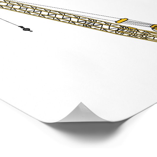 Cartoon-Abbildung Poster (Ecke)