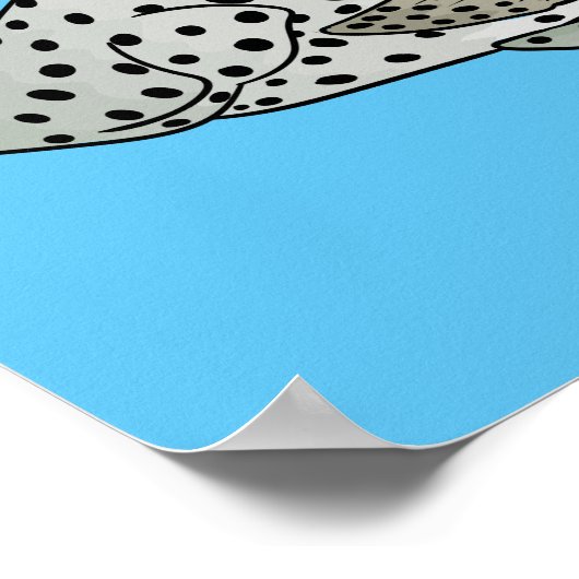 Cartoon-Abbildung Poster (Ecke)