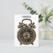 Cartoon-Abbildung Postkarte (Stehend Vorderseite)