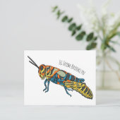 Cartoon-Abbildung Postkarte (Stehend Vorderseite)