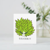 Cartoon-Abbildung Postkarte (Stehend Vorderseite)