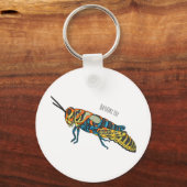 Cartoon-Abbildung Schlüsselanhänger (Vorderseite)