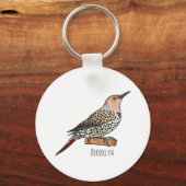 Cartoon-Abbildung Schlüsselanhänger (Vorderseite)