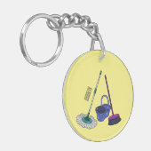 Cartoon-Abbildung Schlüsselanhänger (Vorderseite links)