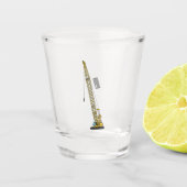 Cartoon-Abbildung Schnapsglas (Vorderseite)