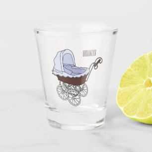 Cartoon-Abbildung Schnapsglas